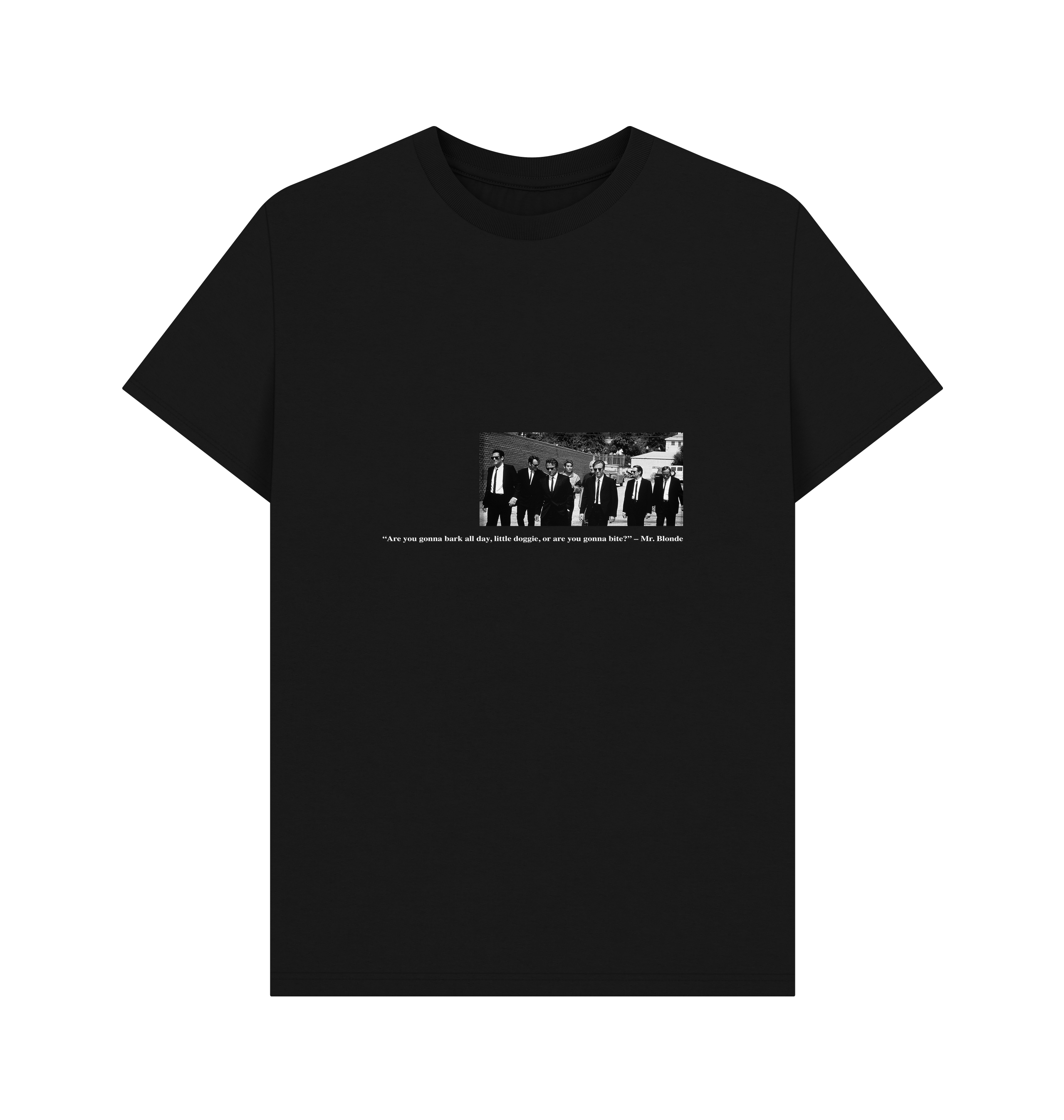 Black Printed T-shirt
