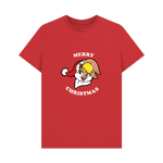 Red Printed T-shirt Front