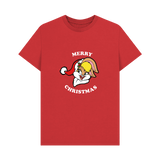 Red Printed T-shirt Front