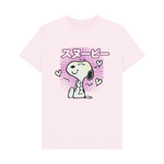 Pink Printed T-shirt Front
