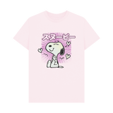 Pink Printed T-shirt Front