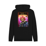 Black Printed Hoody Back