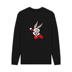 Black Printed Sweater