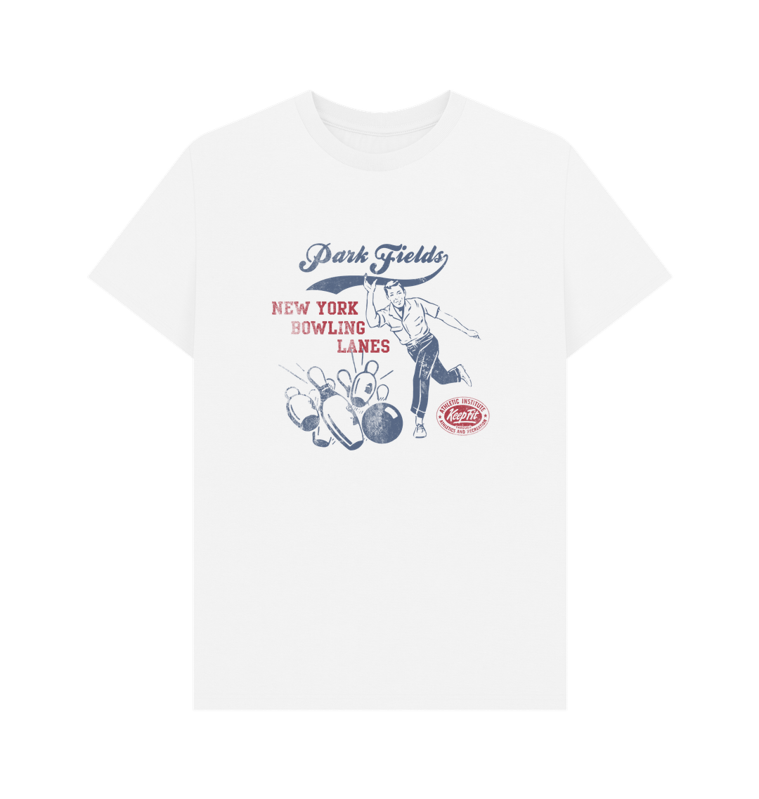 White Printed T-shirt Front