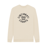 Oat Printed Sweater Front