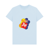 Sky Blue Printed T-shirt