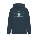 Navy Printed Hoody Front