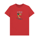 Red Printed T-shirt Front