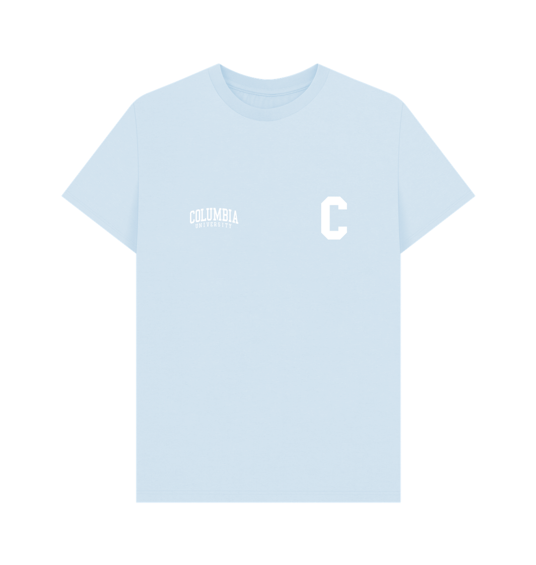 Sky Blue Printed T-shirt