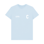 Sky Blue Printed T-shirt