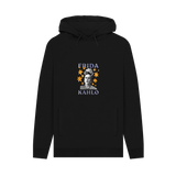 Black Printed Hoody Front