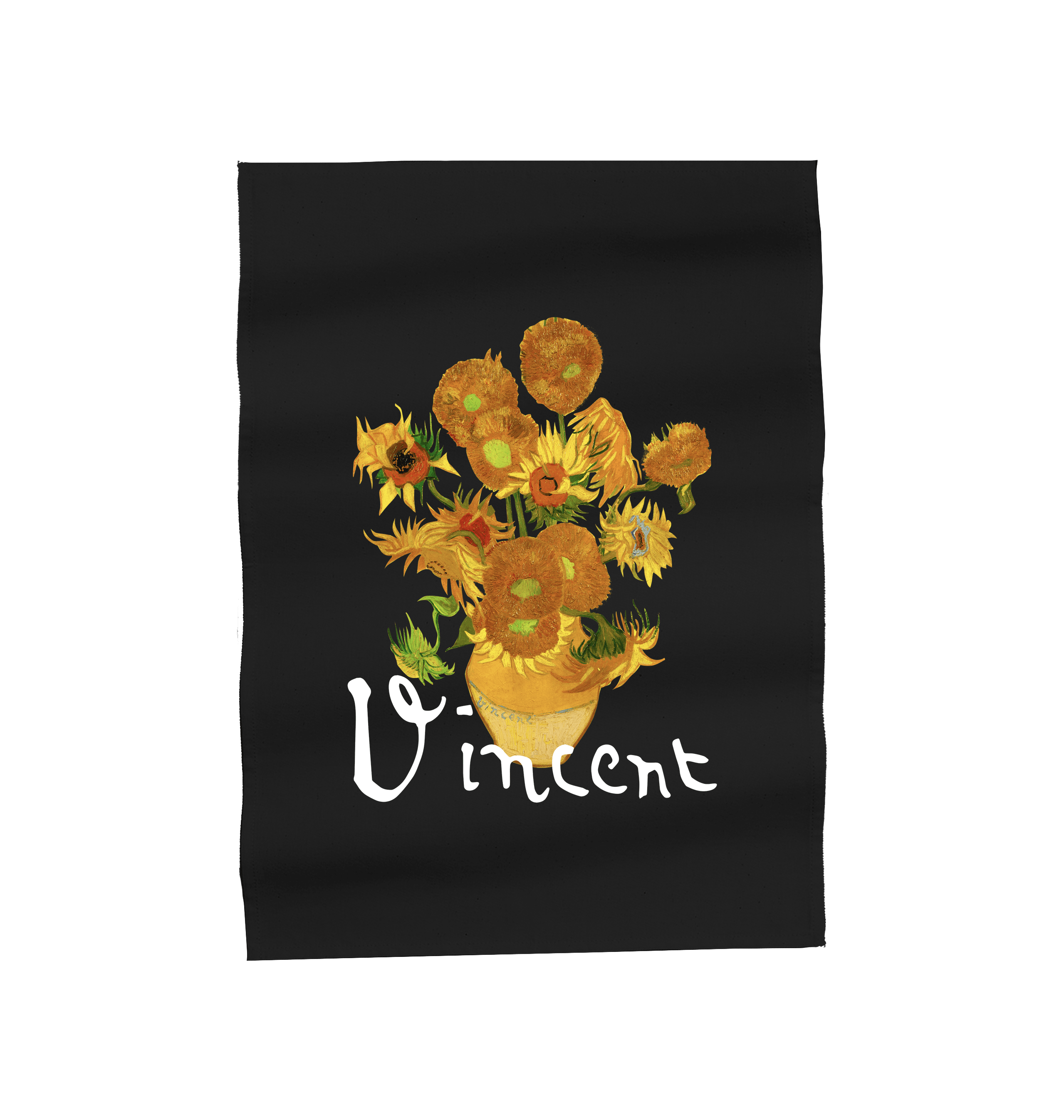 Black Towel Front