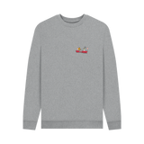 Light Heather Printed Sweater