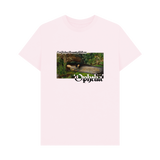 Pink Printed T-shirt Front
