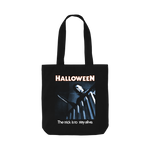 Black Printed Bag Front