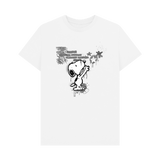 White Printed T-shirt Front