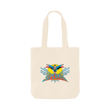 Natural Printed Bag Front