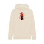 Oat Printed Hoody Front