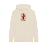 Oat Printed Hoody Front