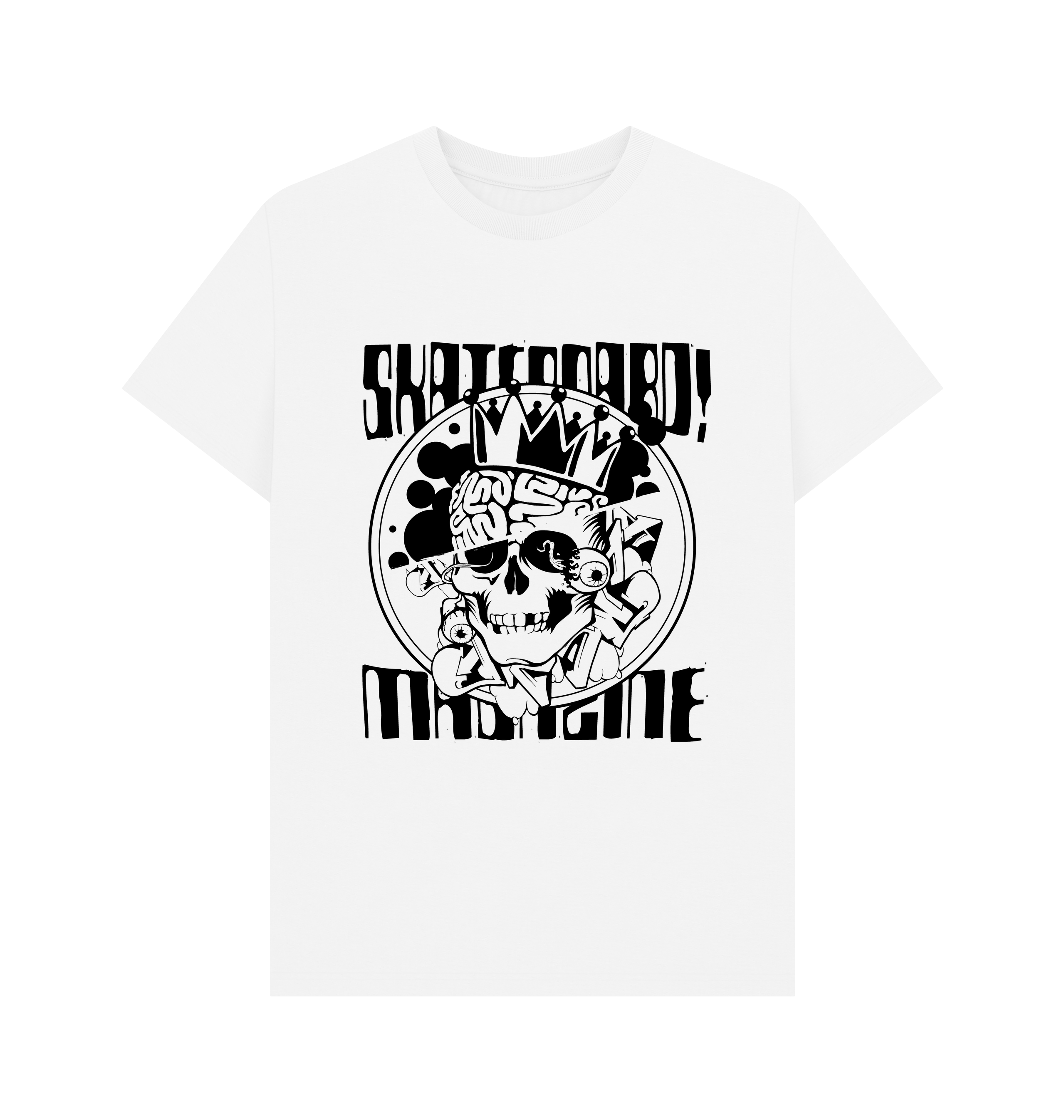 White Printed T-shirt