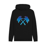 Black Printed Hoody