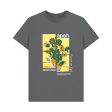 Slate Grey Printed T-shirt Front
