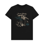 Black Printed T-shirt Front