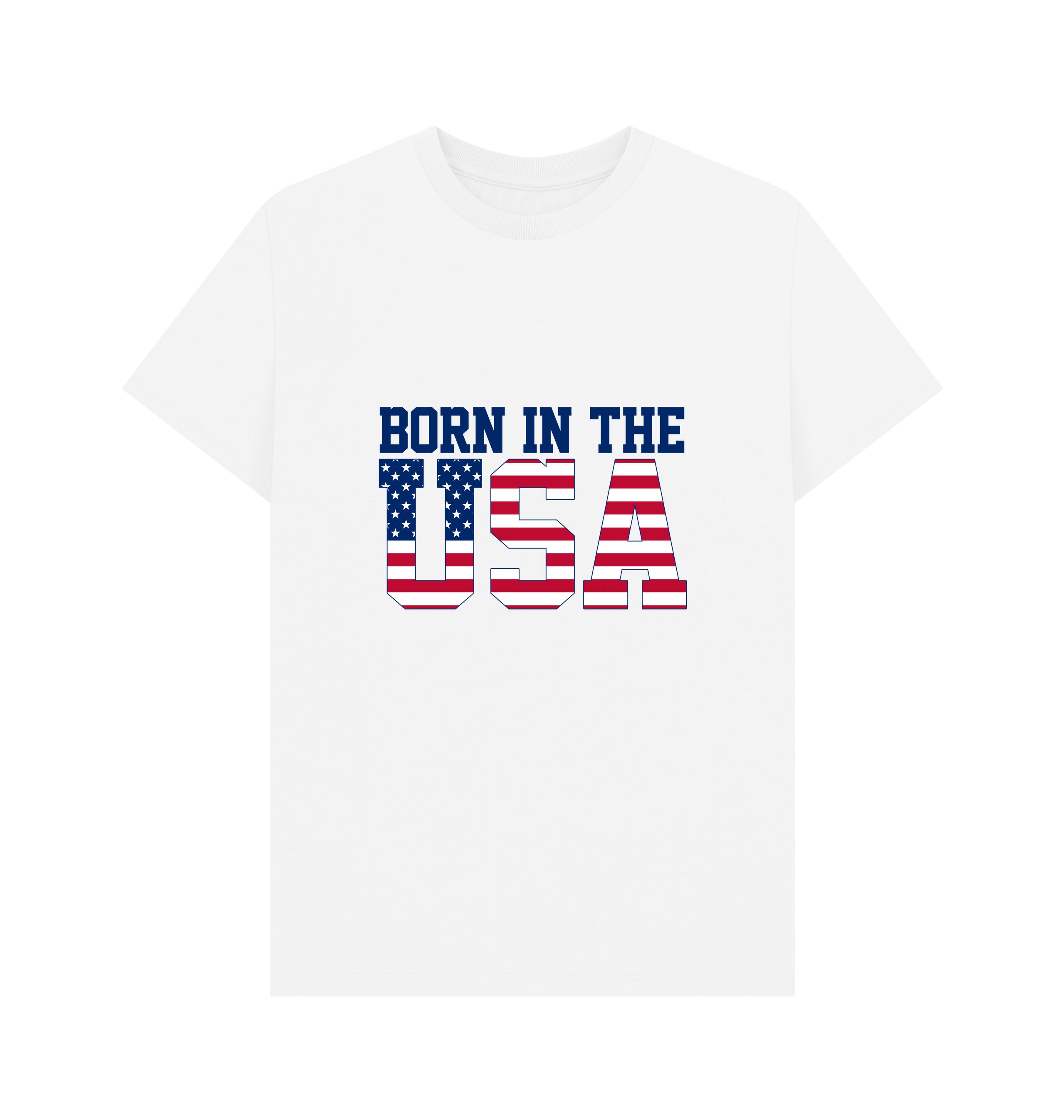White Printed T-shirt