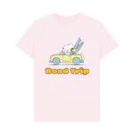 Pink Printed T-shirt Front