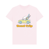 Pink Printed T-shirt Front
