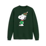 Evergreen Printed Sweater Front