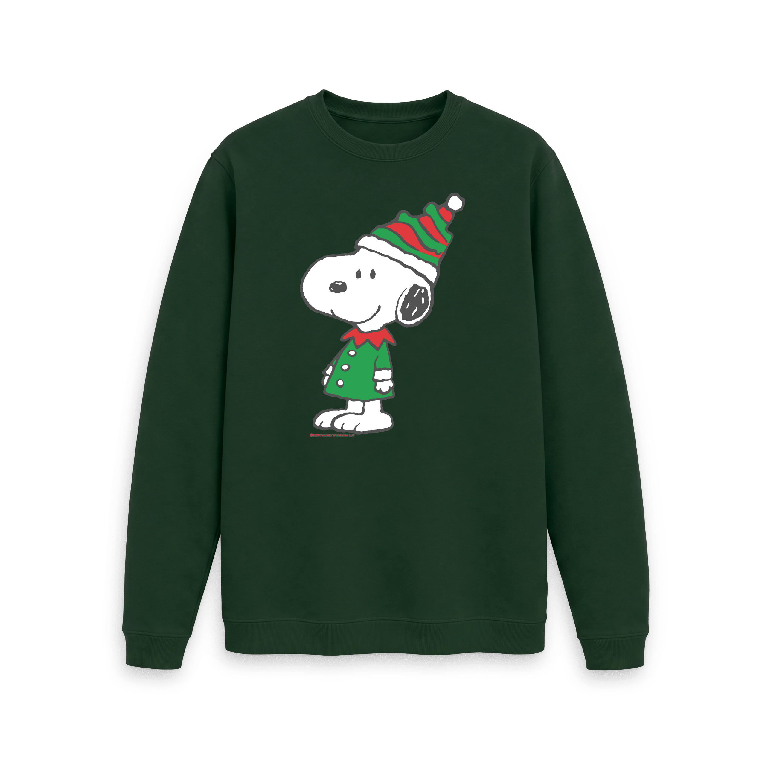 Evergreen Printed Sweater Front