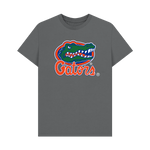 Slate Grey Printed T-shirt Front