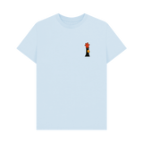 Sky Blue Printed T-shirt