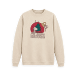 Oat Printed Sweater Front