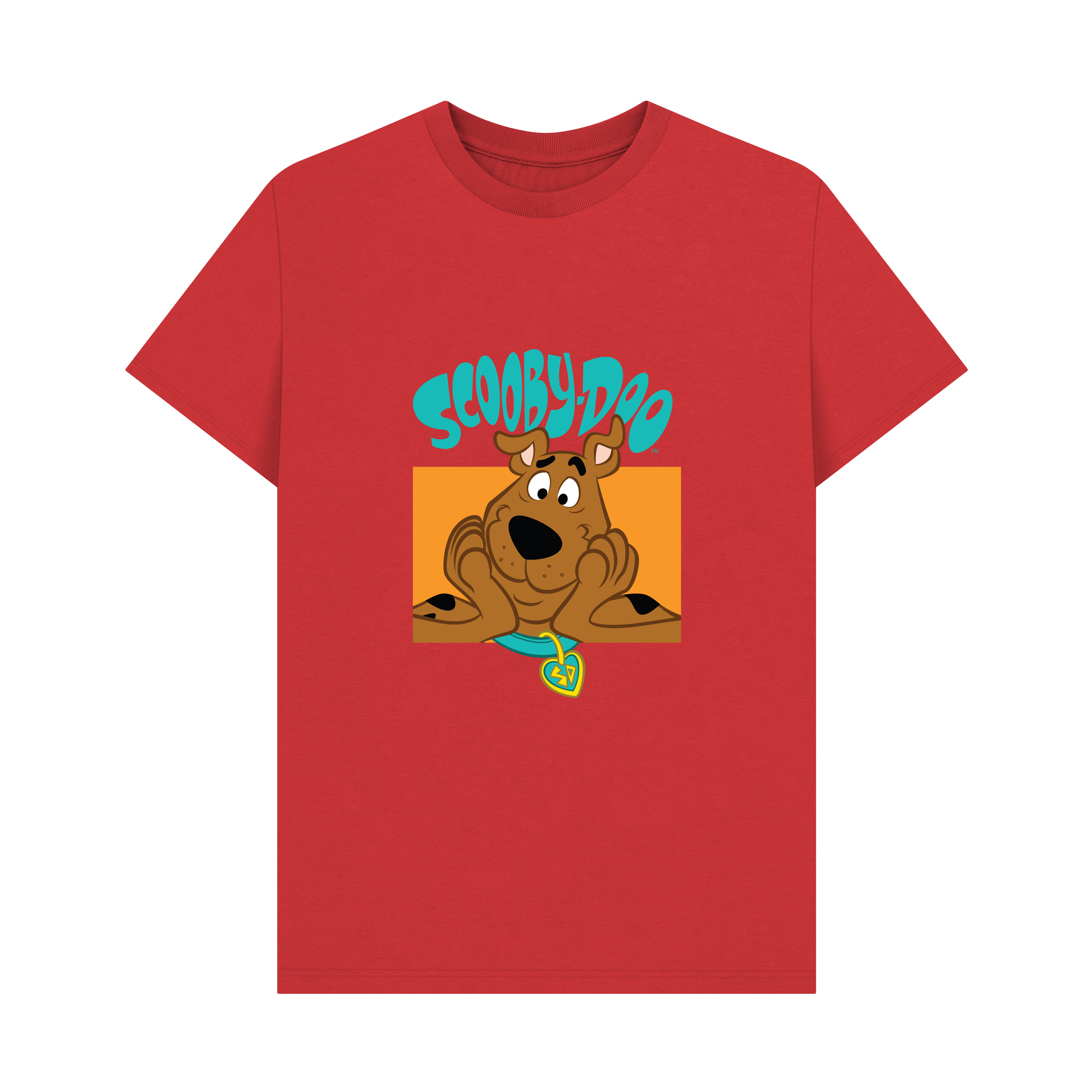 Red Printed T-shirt Front