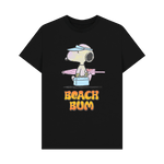 Black Printed T-shirt Front