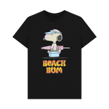 Black Printed T-shirt Front