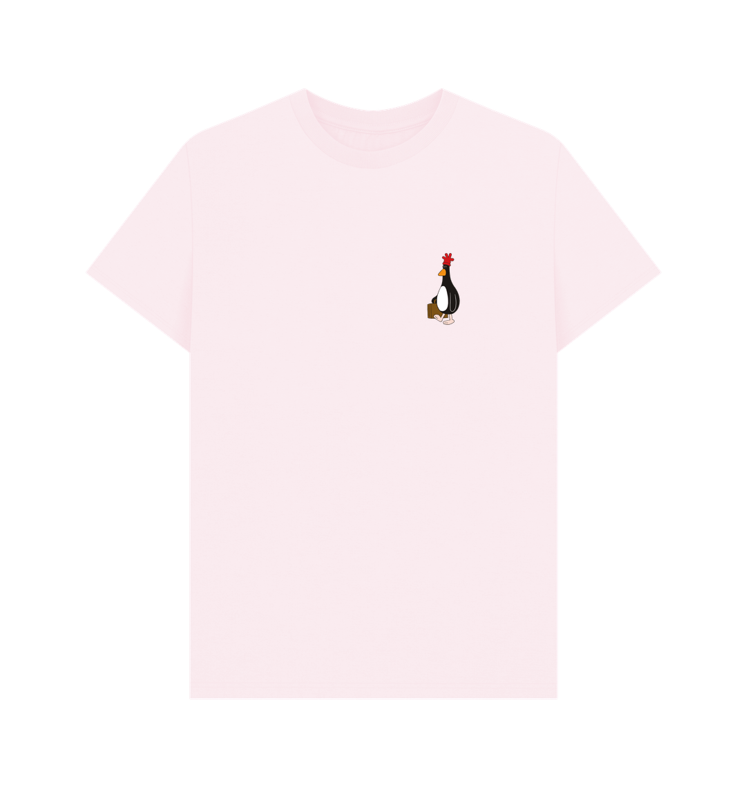Pink Printed T-shirt Front
