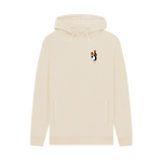 Oat Printed Hoody Front
