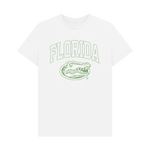 White Printed T-shirt Front