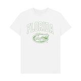 White Printed T-shirt Front