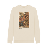 Oat Printed Sweater Front