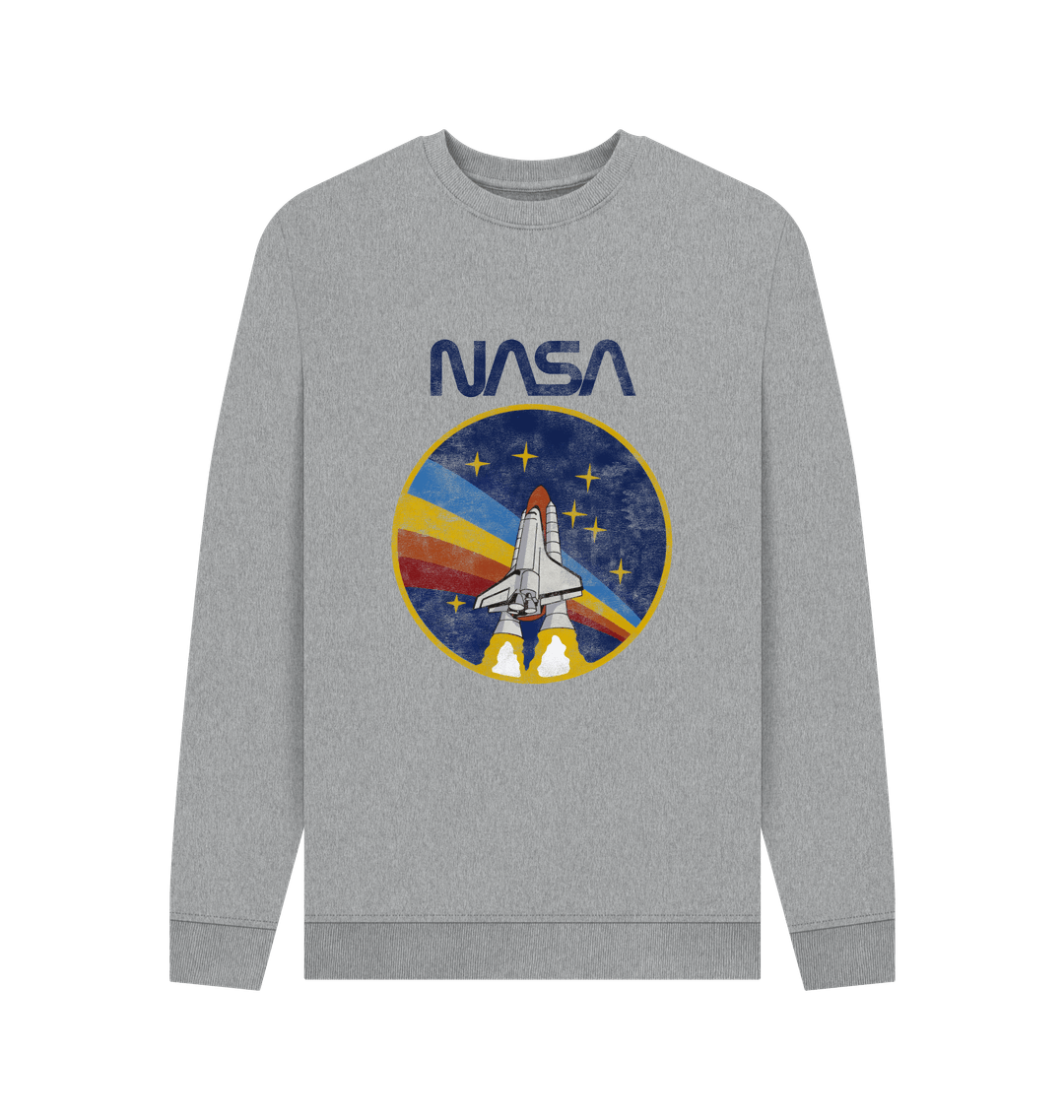 Official NASA Rocket Grey Sweatshirt Park London