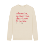 Oat Printed Sweater Front