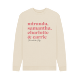 Oat Printed Sweater Front