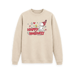 Oat Printed Sweater Front