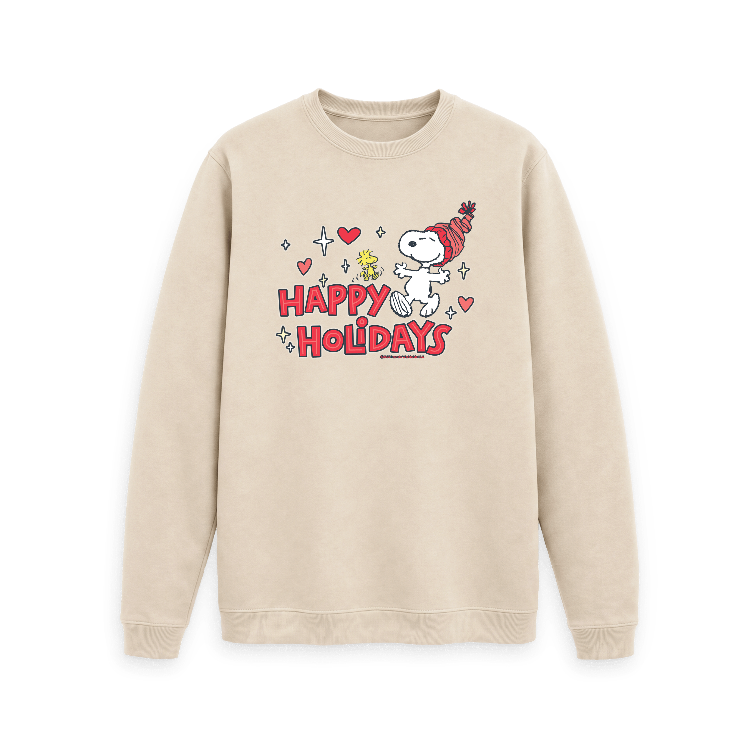Oat Printed Sweater Front