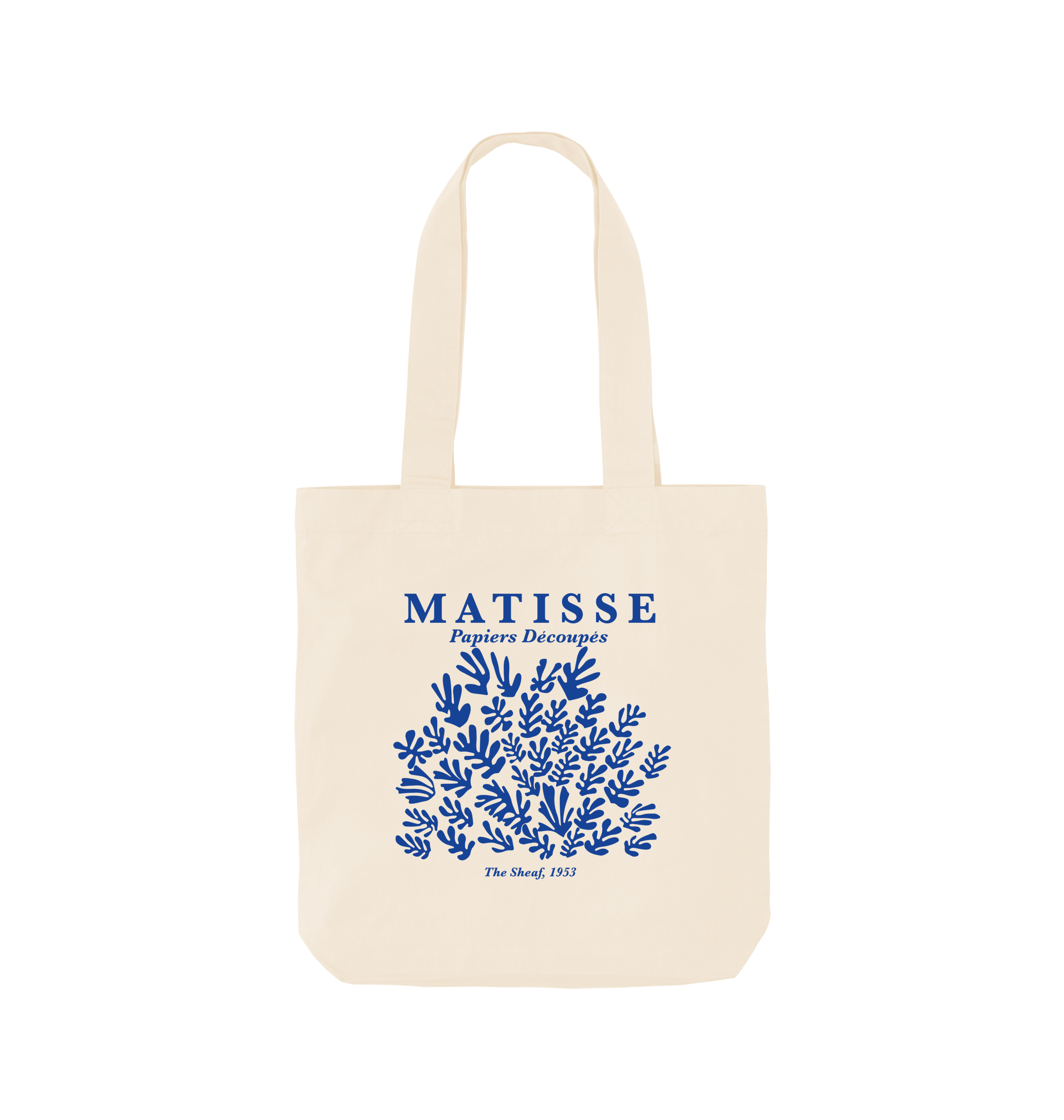 Natural Printed Bag Front