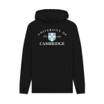 Black Printed Hoody Front